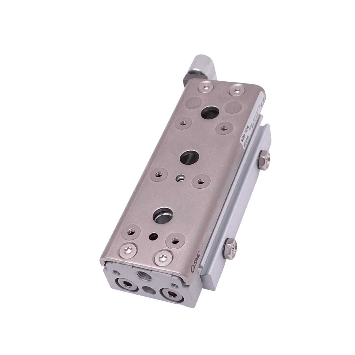 New SMC MXQ8A-30ZA6 Air Slide Table, 8mm Bore, 30mm Stroke, M5, 0.7MPa Max