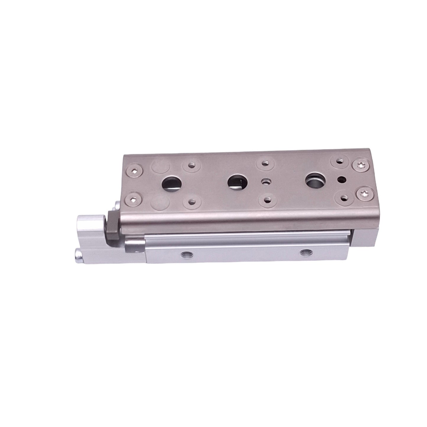 New SMC MXQ8A-30ZA6 Air Slide Table, 8mm Bore, 30mm Stroke, M5, 0.7MPa Max