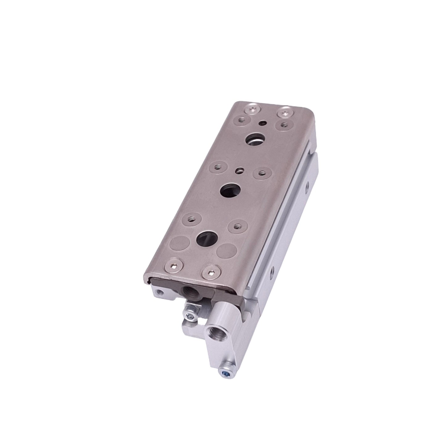New SMC MXQ8A-30ZA6 Air Slide Table, 8mm Bore, 30mm Stroke, M5, 0.7MPa Max