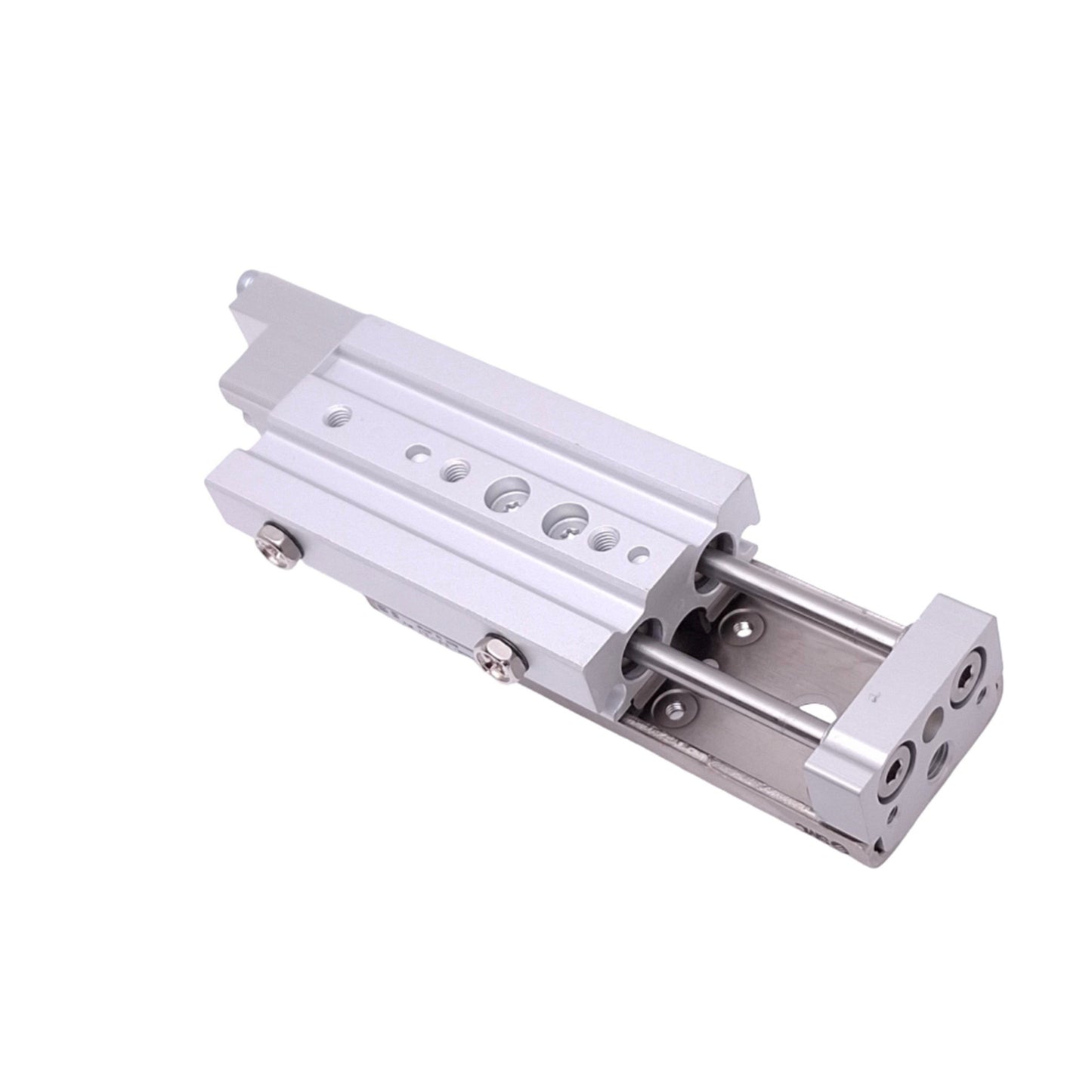 New SMC MXQ8A-30ZA6 Air Slide Table, 8mm Bore, 30mm Stroke, M5, 0.7MPa Max
