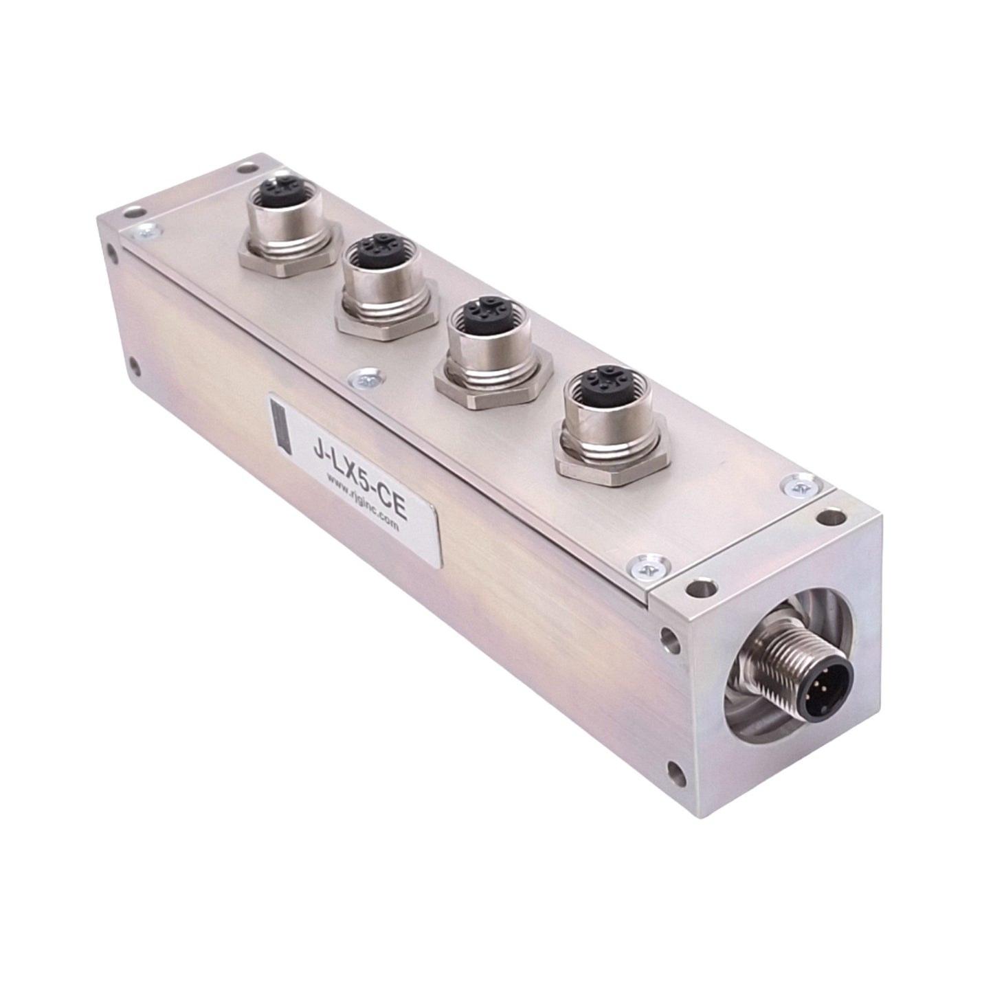 Used RJG J-LX5-CE Lynx Junction Box, 5-Port M12 5-Pin, for eDART or CoPilot Systems