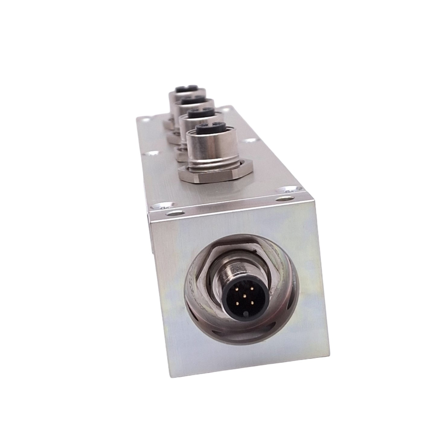 Used RJG J-LX5-CE Lynx Junction Box, 5-Port M12 5-Pin, for eDART or CoPilot Systems