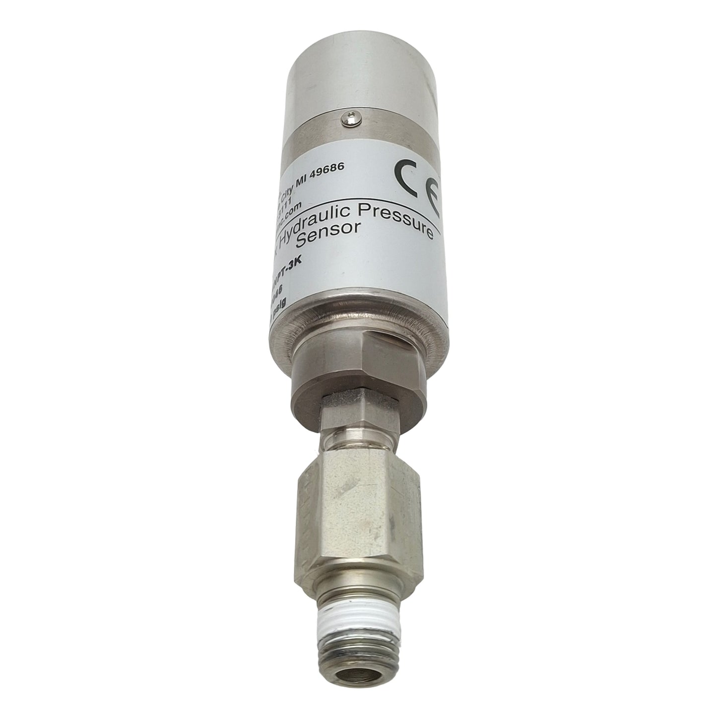 Used RJG LS-H-1/4NPT-3K Lynx Hydraulic Pressure Sensor, 0-3000psig, 1/4in NPT, 4P M12