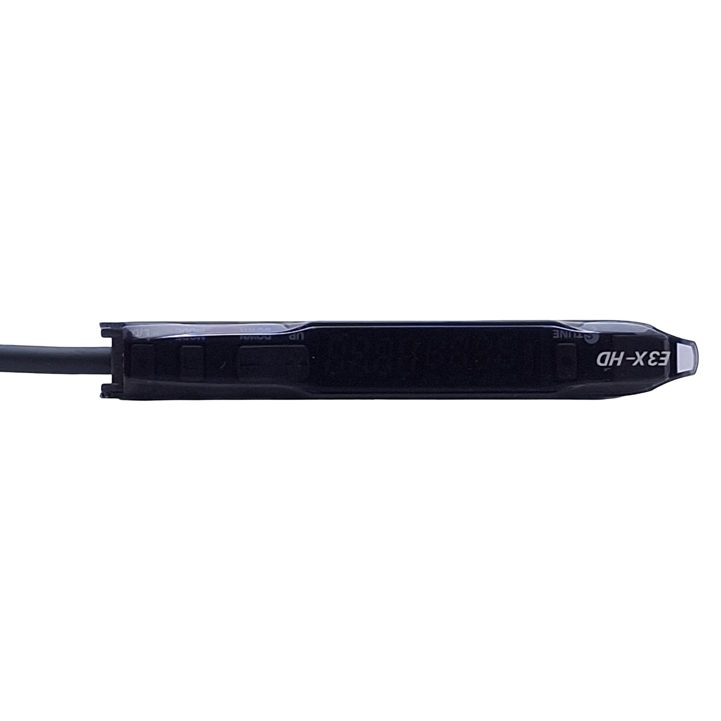Used Omron E3X-HD41 2M Fiber Optic Sensor Amplifier, PNP, Red 625nm, 12-24VDC, 2m