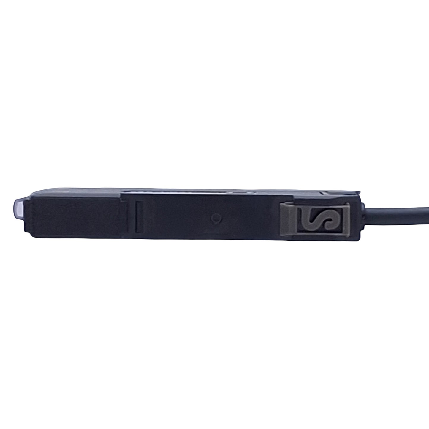 Used Omron E3X-HD41 2M Fiber Optic Sensor Amplifier, PNP, Red 625nm, 12-24VDC, 2m