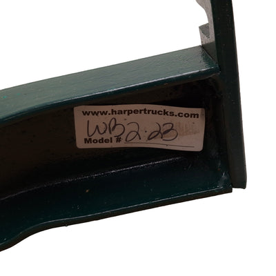 New Harper Trucks WB2-23 Double Cylinder Wall Bracket For ø3in to ø12-7/8in, Chain