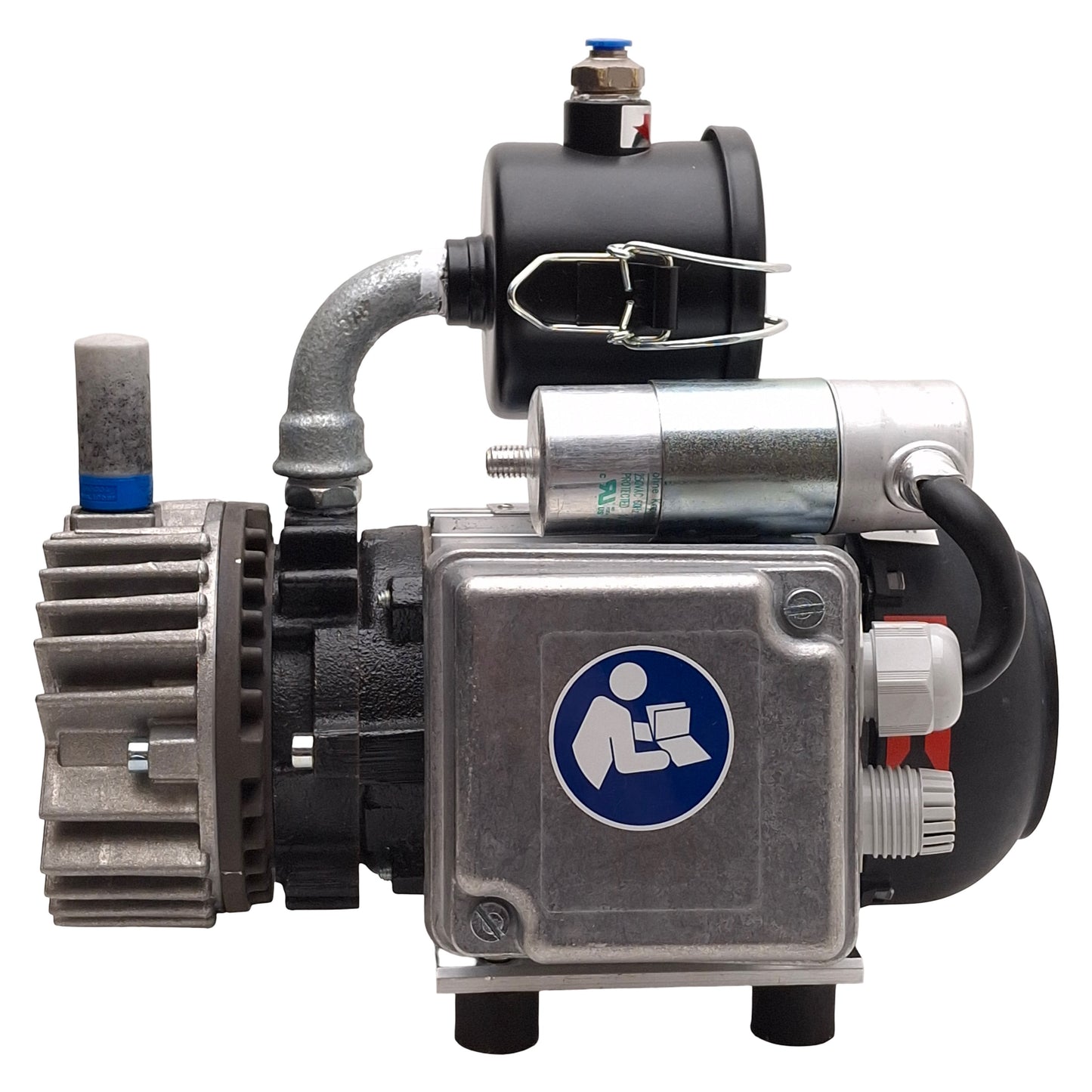 Used Busch SV 1003 D 000 PMXX Vacuum Pump, 150mbar, 3200rpm, 0.12kW, 110-120VAC