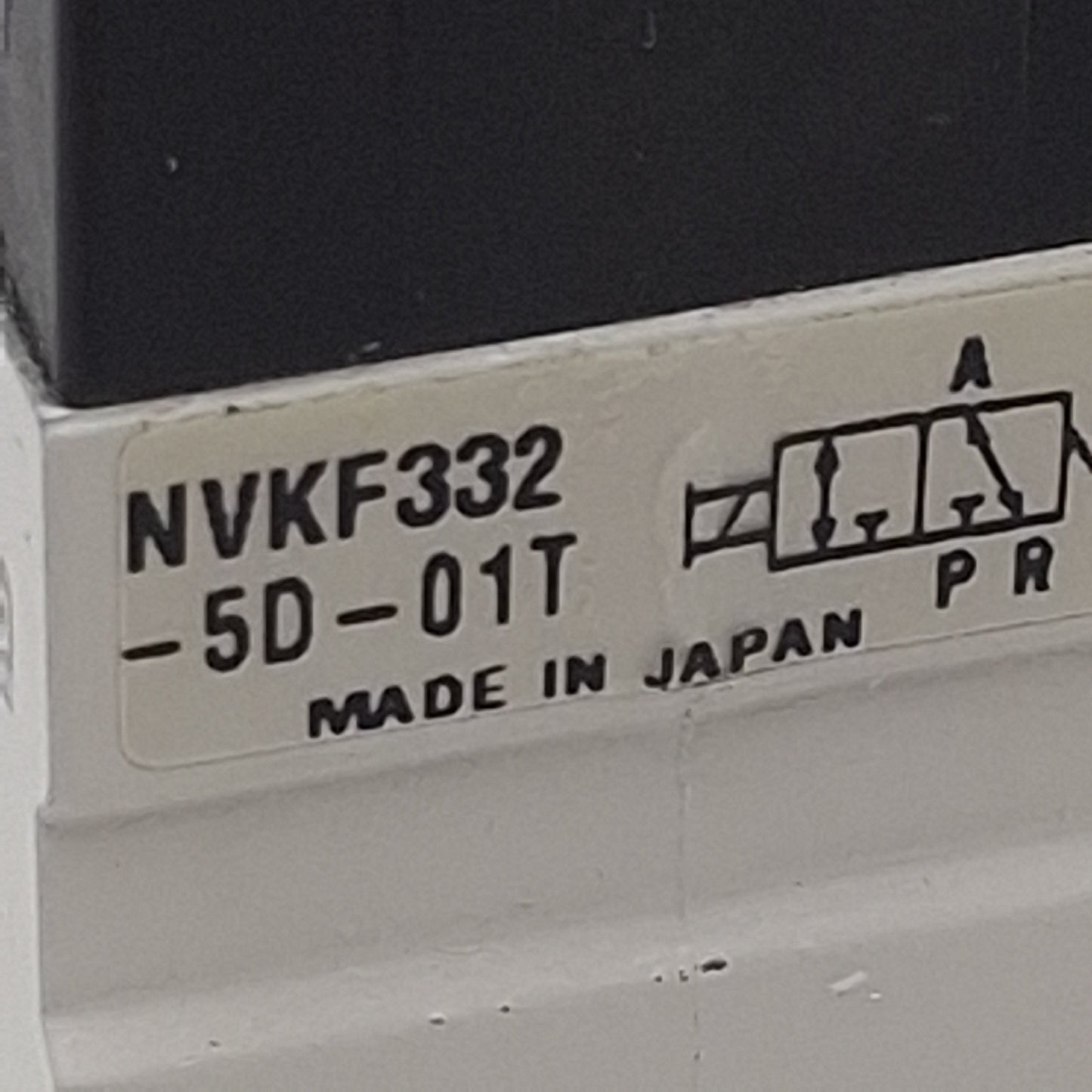 Used SMC NVKF332-5D-01T Solenoid Valve, 3/2-Way, 1/8in NPT, M5, 0-0.7MPa, 24VDC Coil