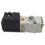 Used SMC NVKF332-5D-01T Solenoid Valve, 3/2-Way, 1/8in NPT, M5, 0-0.7MPa, 24VDC Coil