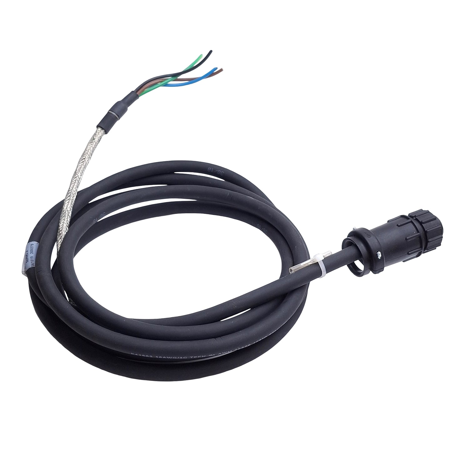 Used Allen Bradley 2090-CPWM6DF-16AA03 Kinetix Motor Power Cable, 3 Meters, 16AWG