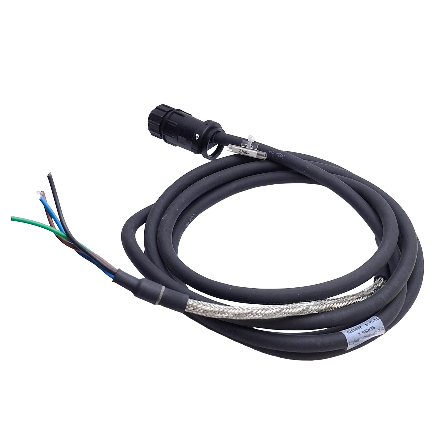 Used Allen Bradley 2090-CPWM6DF-16AA03 Kinetix Motor Power Cable, 3 Meters, 16AWG