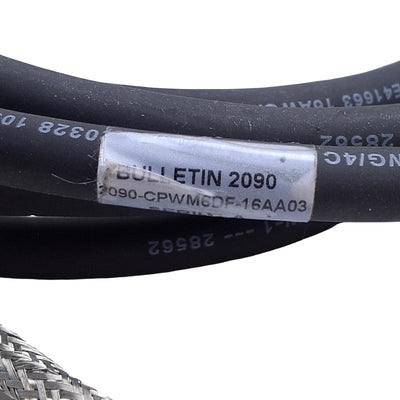 Used Allen Bradley 2090-CPWM6DF-16AA03 Kinetix Motor Power Cable, 3 Meters, 16AWG
