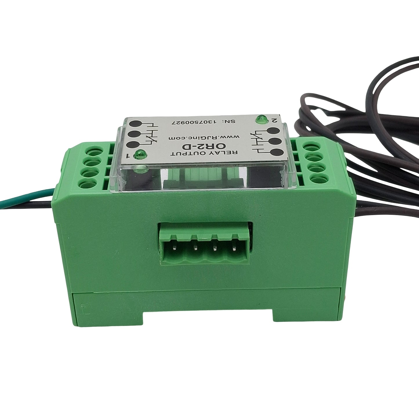 New – Open box RJG OR2-D Lynx Dual Relay Output Module, 2NO/2NC, 12VDC In, 1A 30VDC Out