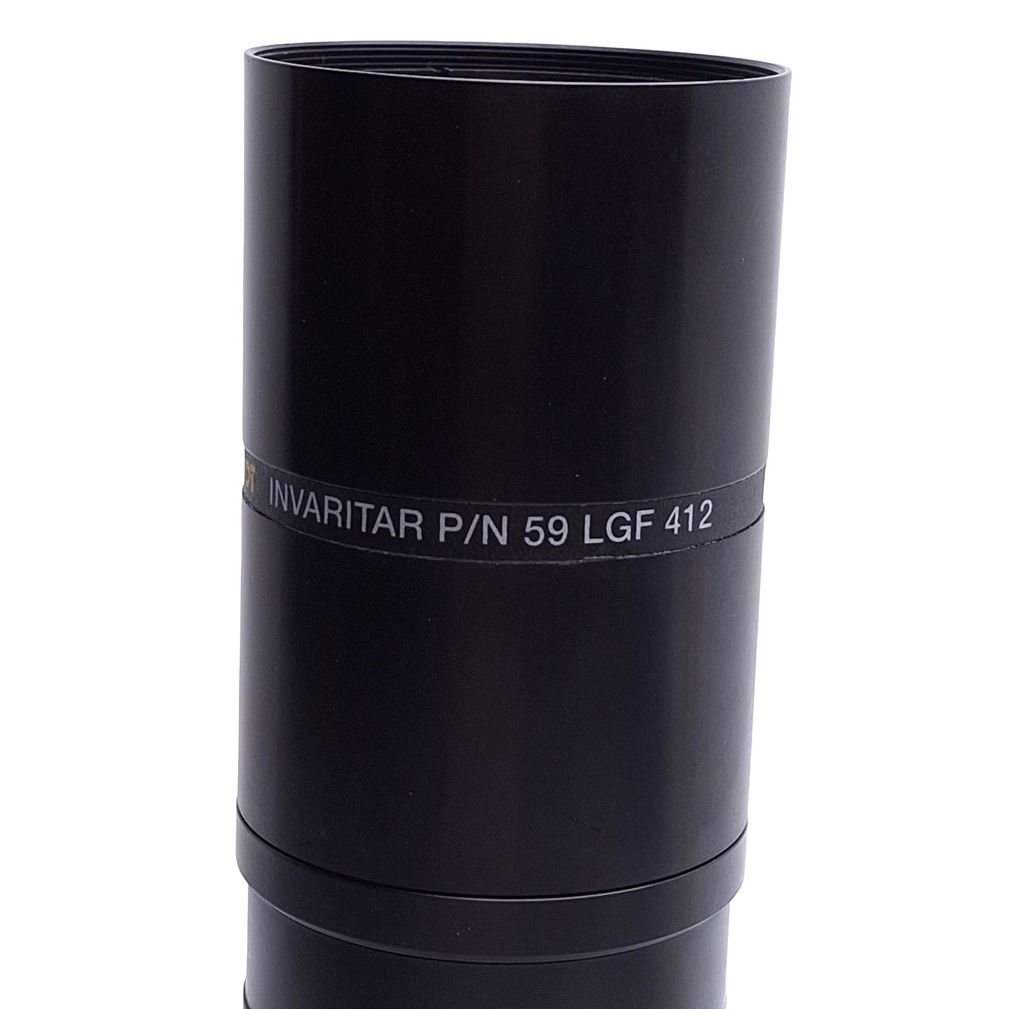 Used Melles Griot 59LGC550 Invaritar Machine Vision Lens 1-10m FL, 59LGF412, *Debris*