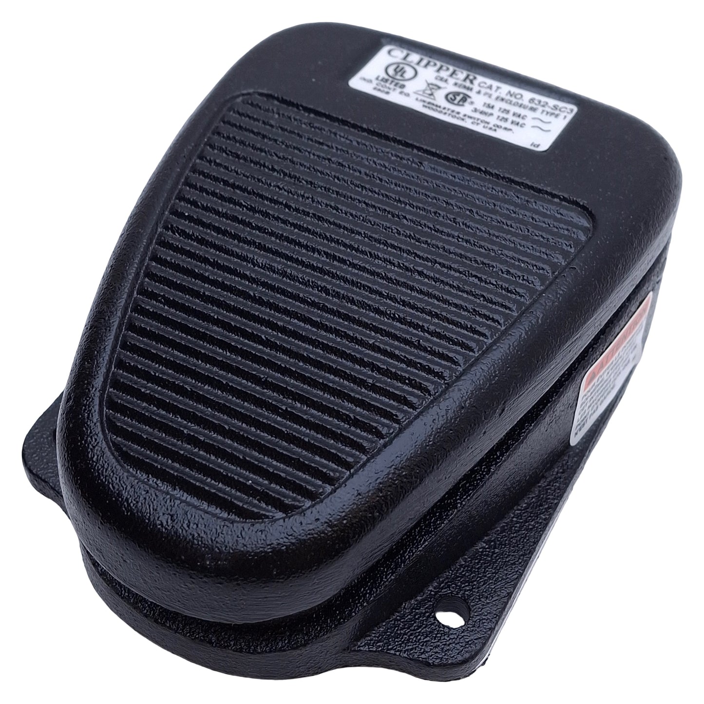 New – Open box Linemaster 632-SC3 Clipper Momentary Foot Switch SPST-NO, 3/4HP 15A 125VAC