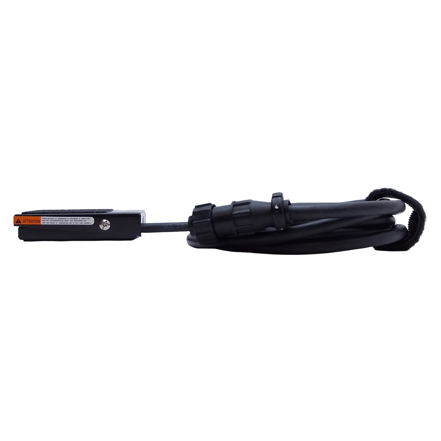 Used Linemaster T-91-S Treadlite II Momentary Foot Switch SPST, 1/2HP 125VAC 10A, 6ft