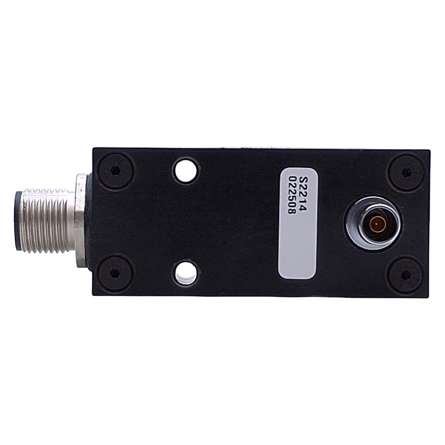 Used RJG LP/LX1-M Piezoelectric Sensor Adapter 0-20,000pC Range, M12 4-Pin Connector