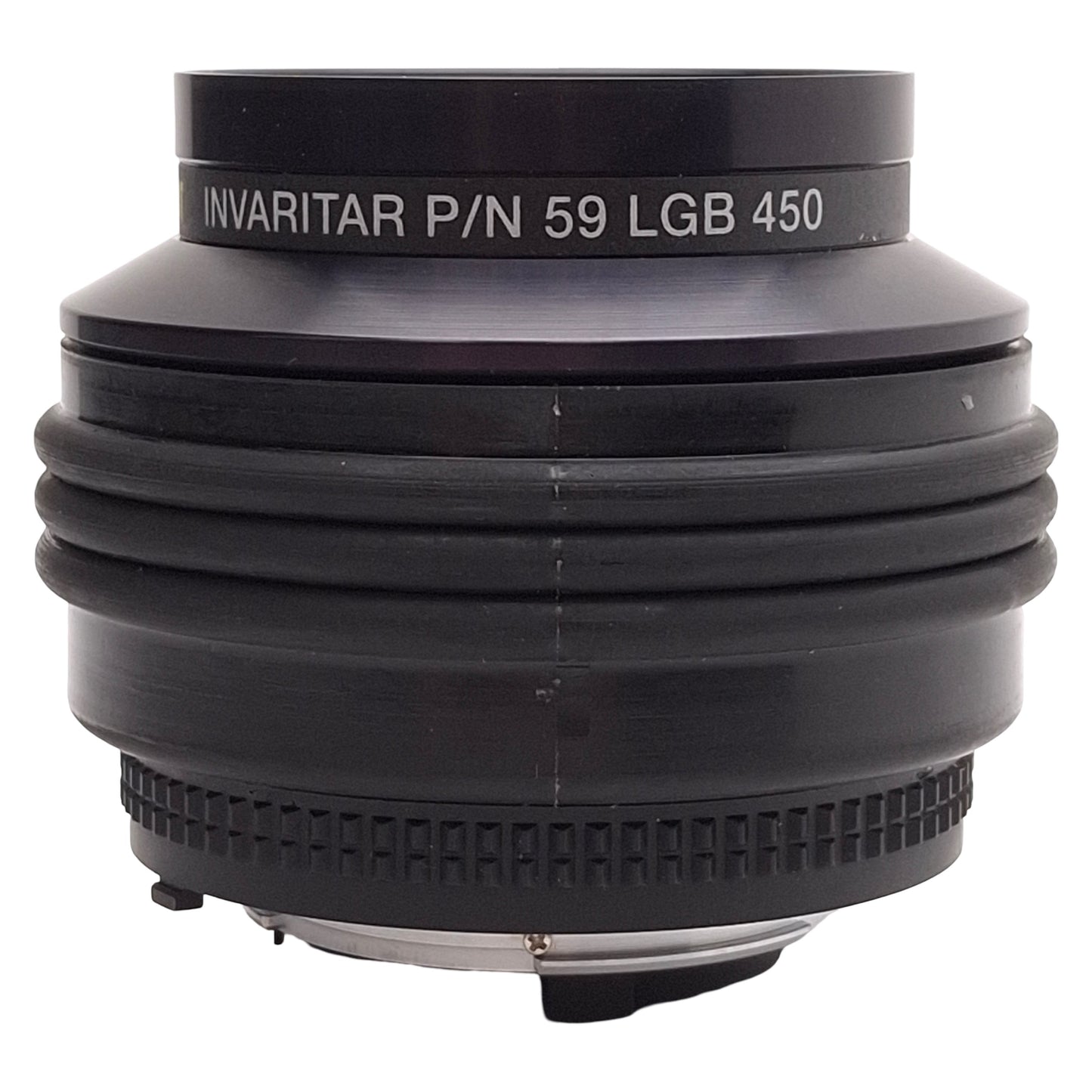 Used Melles Griot 59 LGB 450 Invaritar Nikon AF Nikkor Lens, 50mm, F/1.8, M52x0.75