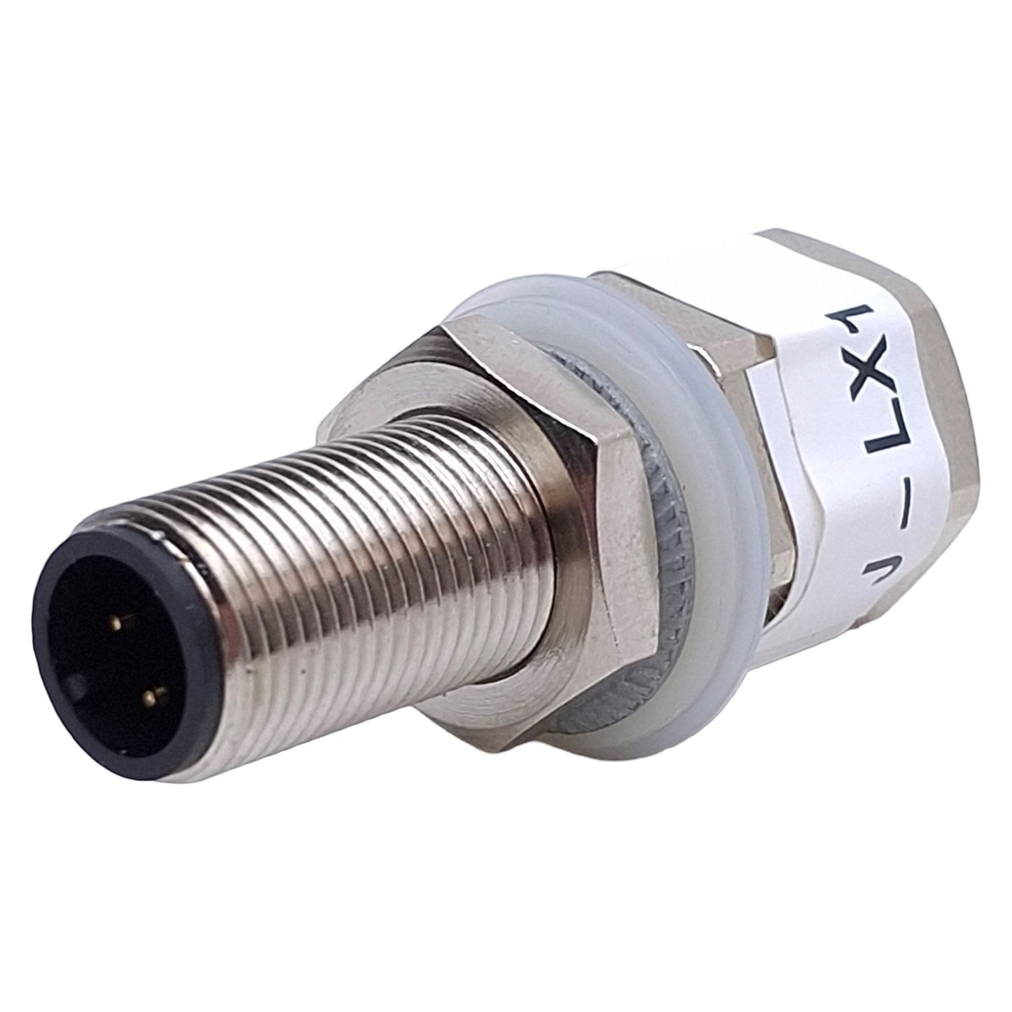 Used RJG J-LX1 Single Feed-Through Junction For eDART or CoPilot Systems, M12 4-Pin