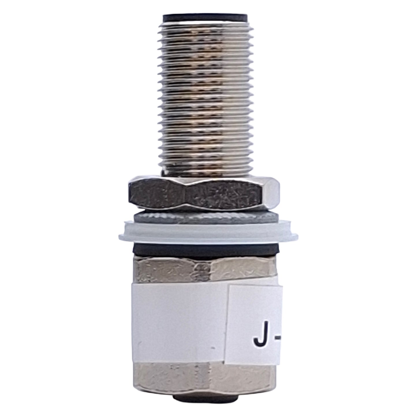 Used RJG J-LX1 Single Feed-Through Junction For eDART or CoPilot Systems, M12 4-Pin