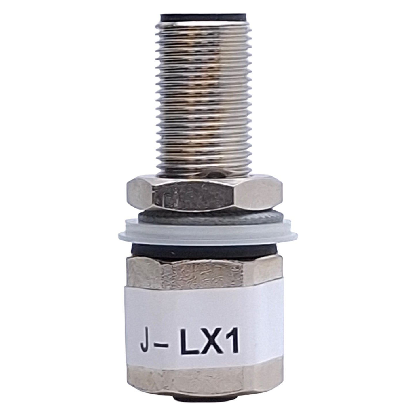 Used RJG J-LX1 Single Feed-Through Junction For eDART or CoPilot Systems, M12 4-Pin