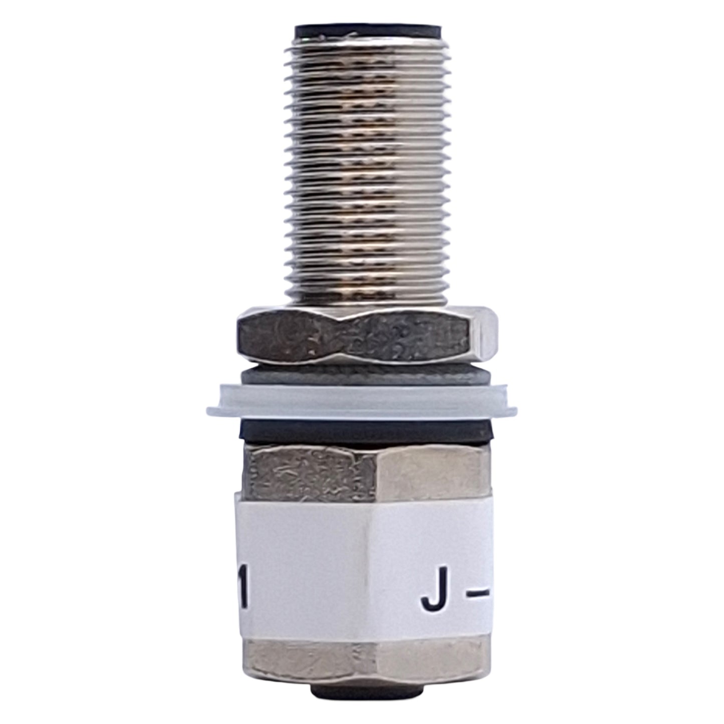 Used RJG J-LX1 Single Feed-Through Junction For eDART or CoPilot Systems, M12 4-Pin