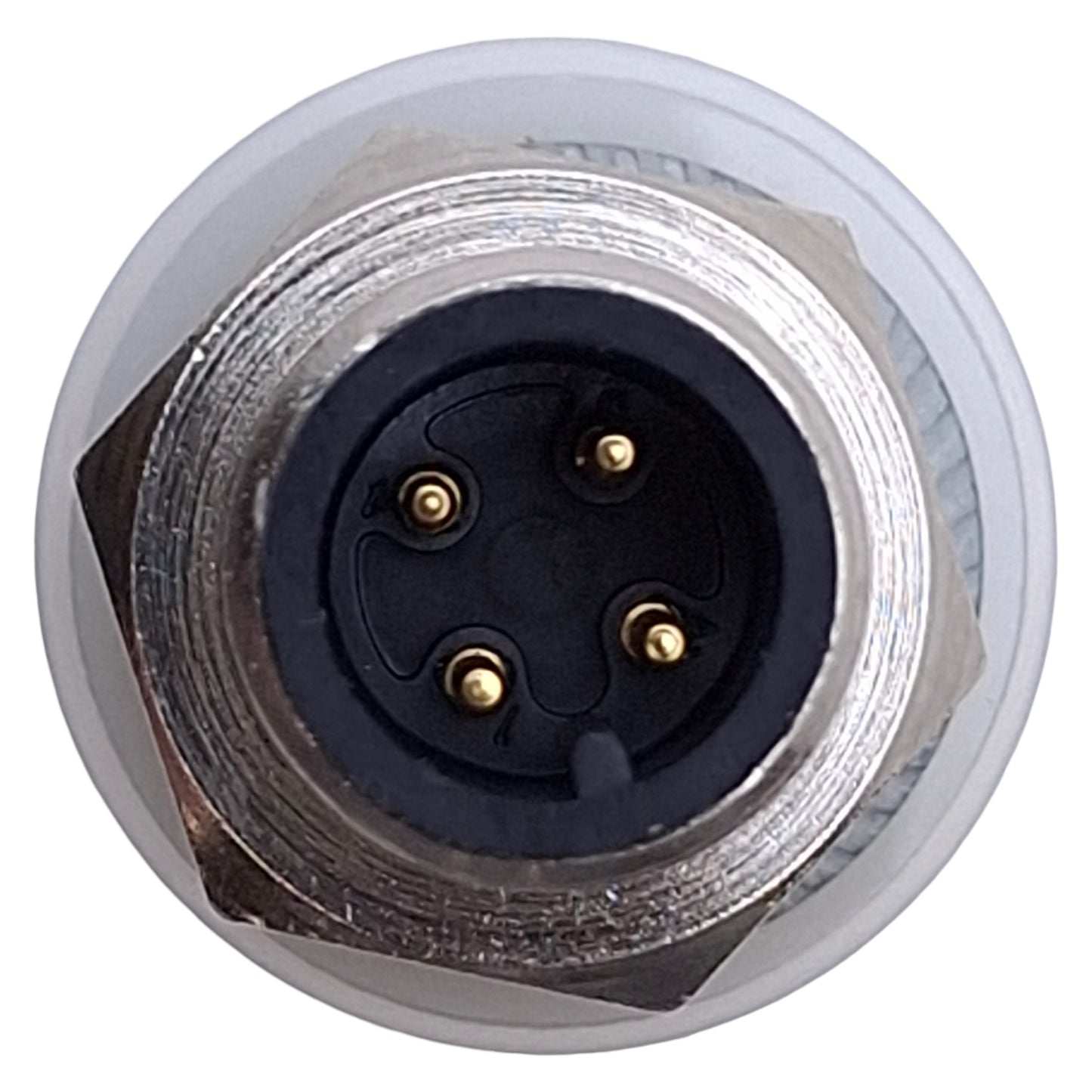 Used RJG J-LX1 Single Feed-Through Junction For eDART or CoPilot Systems, M12 4-Pin