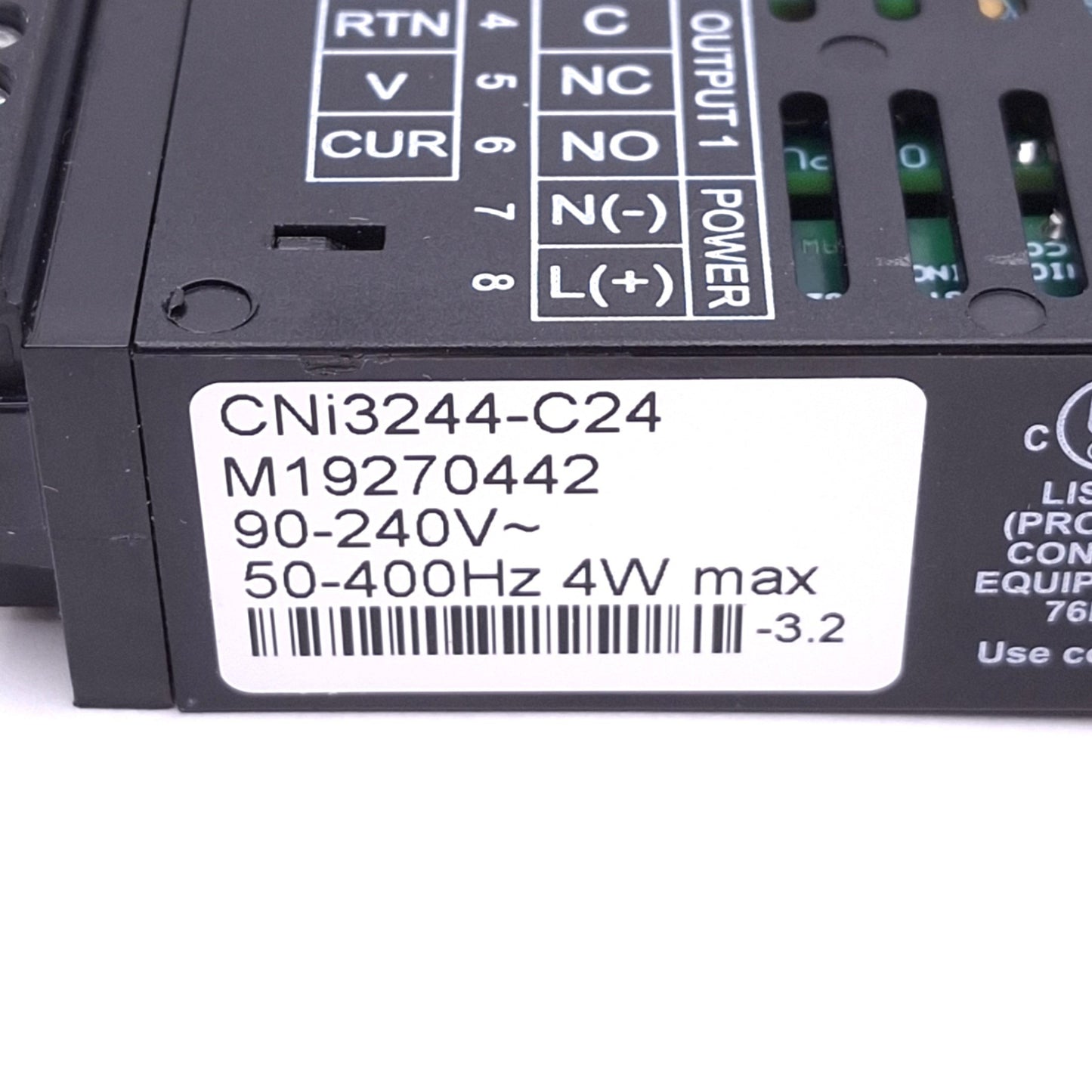 Used Omega CNi3244-C24 Temperature PID Controller, 4-Digit, 100-240VAC, 1/32 DIN