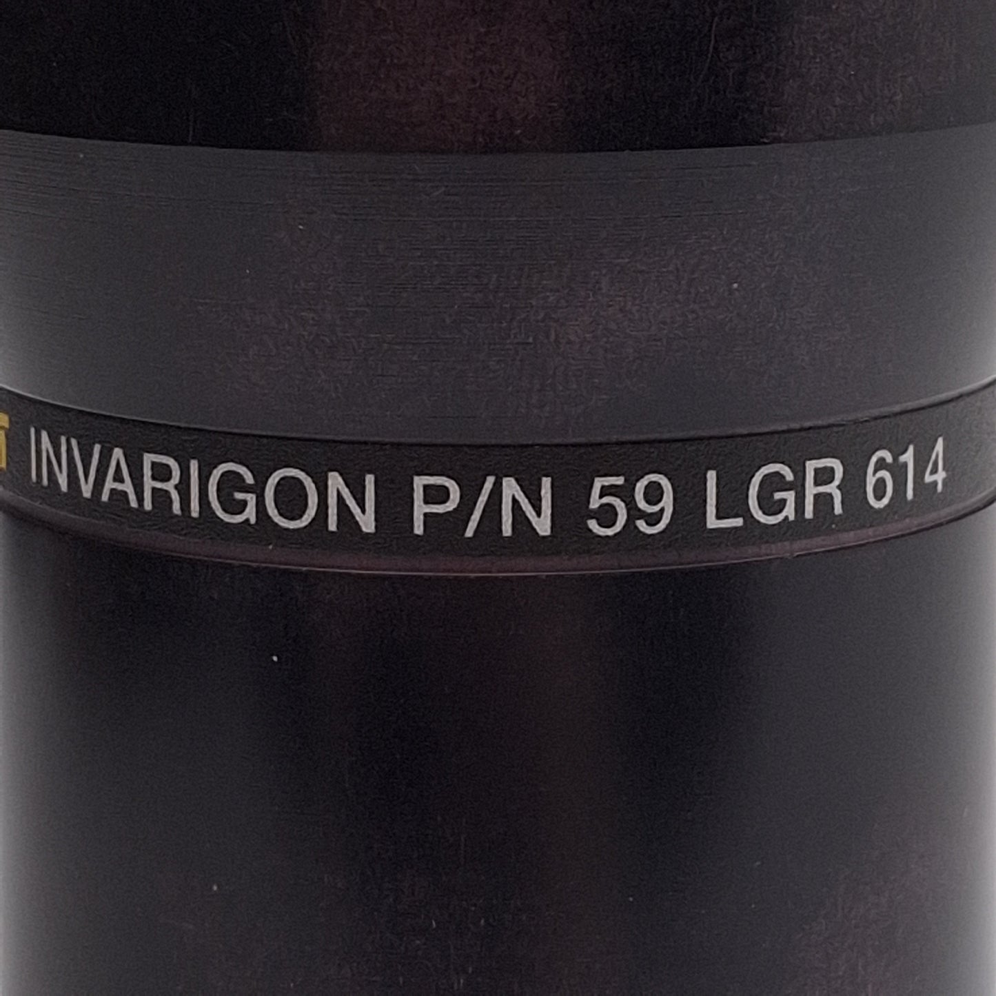 Used Melles Griot 59 LGR 614 Invarigon Telecentric Gauging Lens, M52x0.75 Mount
