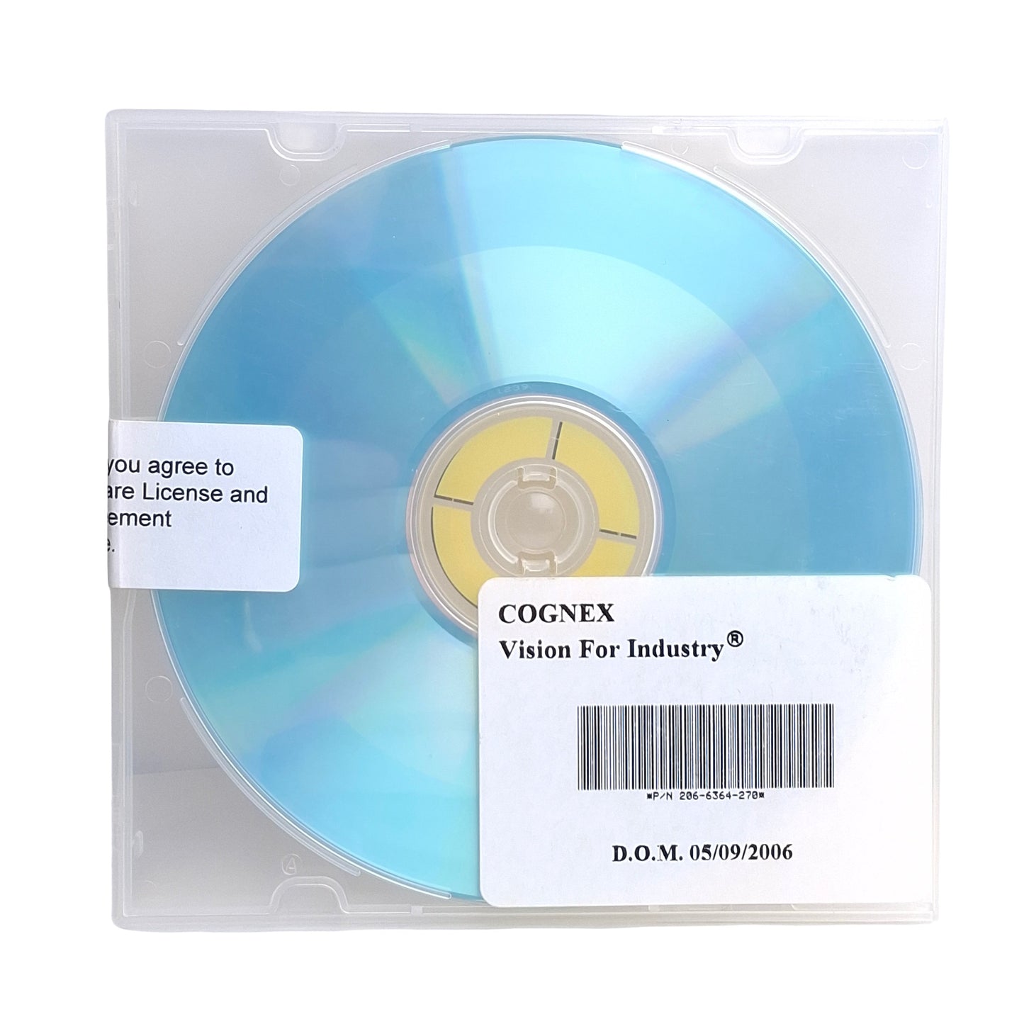 Used Cognex 206-63-64-270 Rev. B In-Sight Explorer & PC Host Software CD Ver. 2.70.01