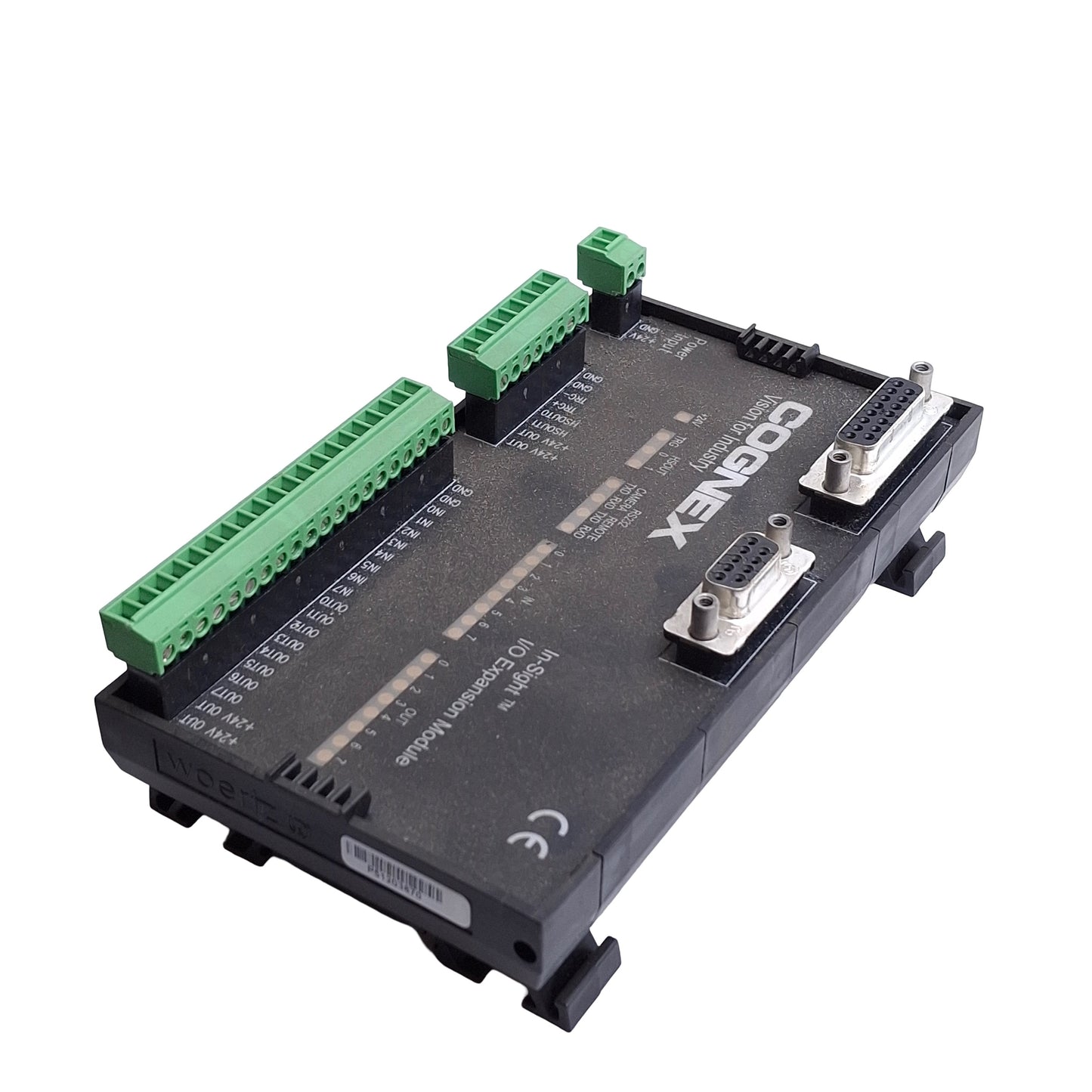 Used Cognex 800-5758-1 In-Sight Model 1450 I/O Expansion Module DB9, DB15, 24VDC