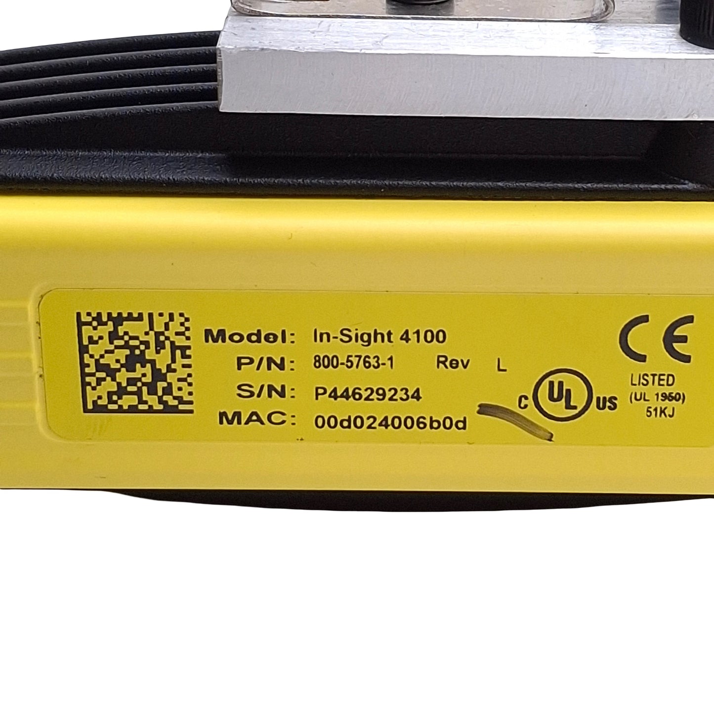 Used Cognex 800-5763-1 In-Sight 4100 Processor Remote Head Camera 800-5773-1 1/3" CCD