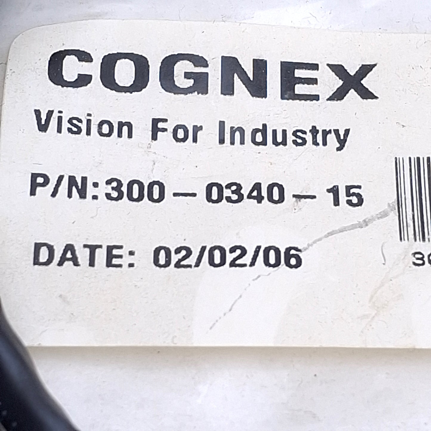 New Cognex 300-0340-15 In-Sight 1000 Breakout Cable, RJ45 to Leads, 15ft Length