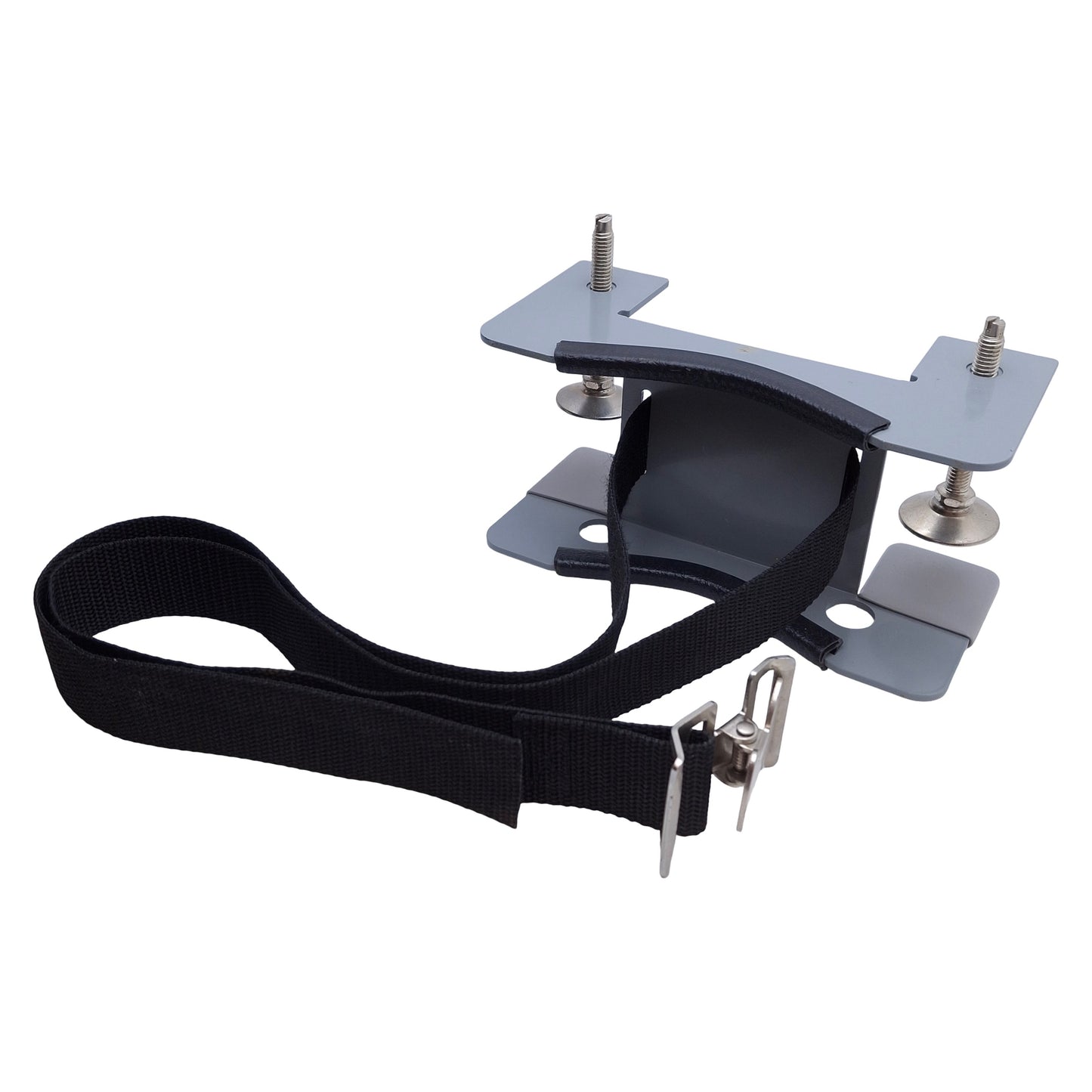 Used Justrite 35258 Gas Cylinder Support Bracket ø12in Max Cylinder, Bench Mount