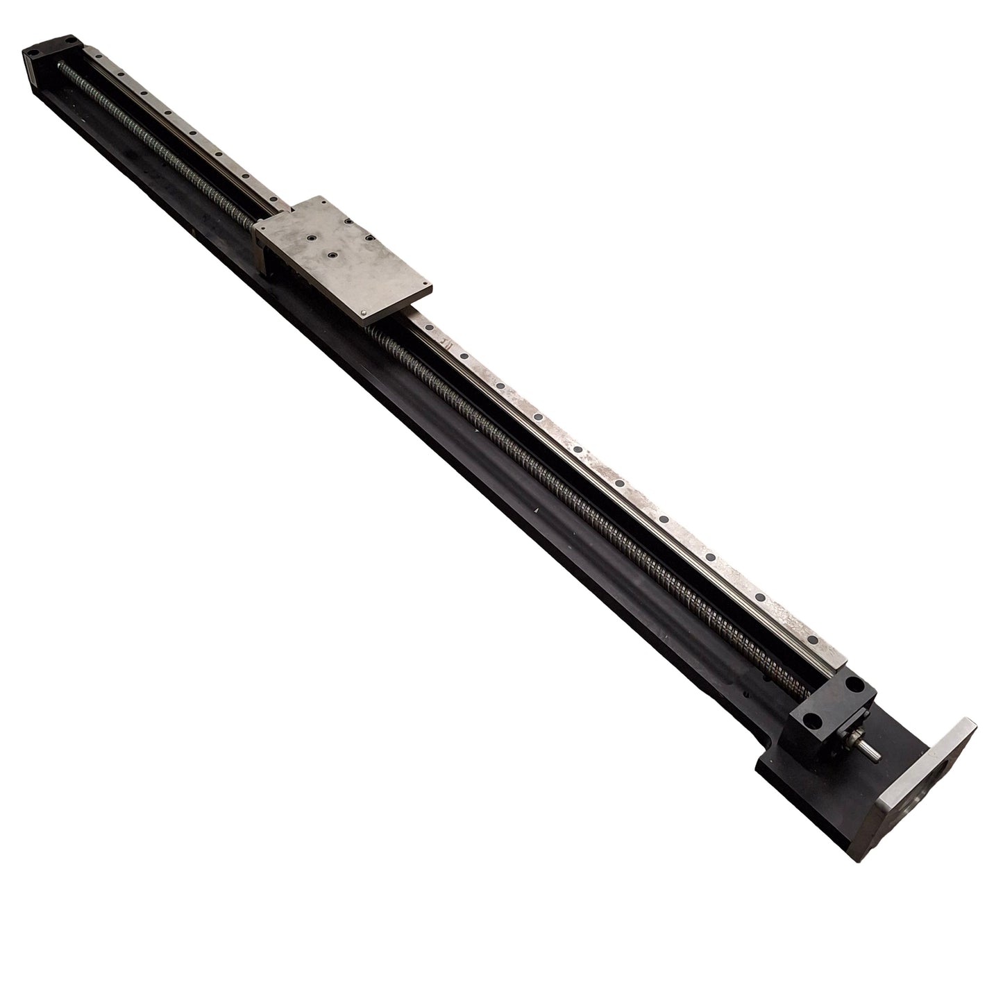 Used Thomson Saginaw Ball Screw Position Linear Actuator 47in Stroke 1in Lead NEMA34