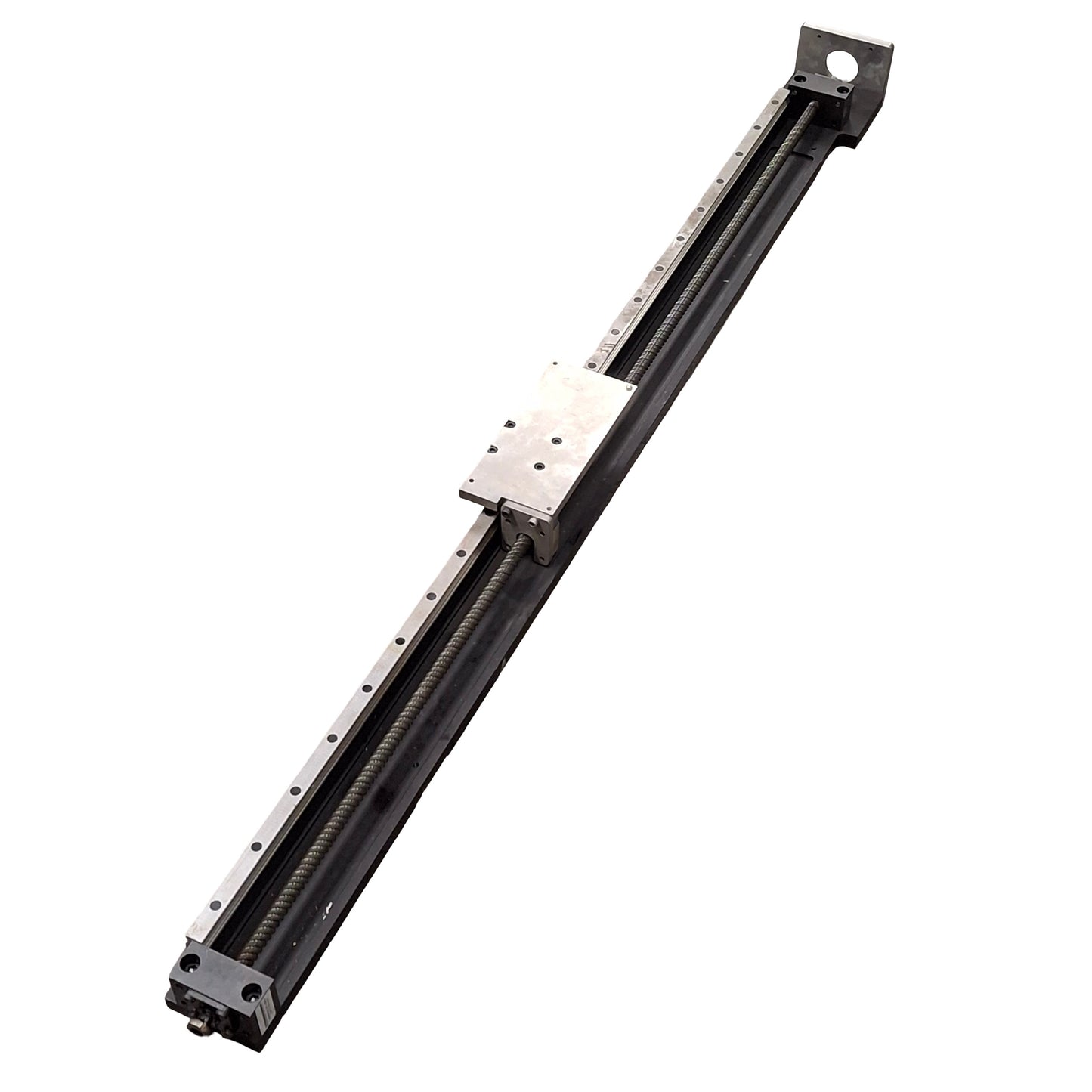 Used Thomson Saginaw Ball Screw Position Linear Actuator 47in Stroke 1in Lead NEMA34