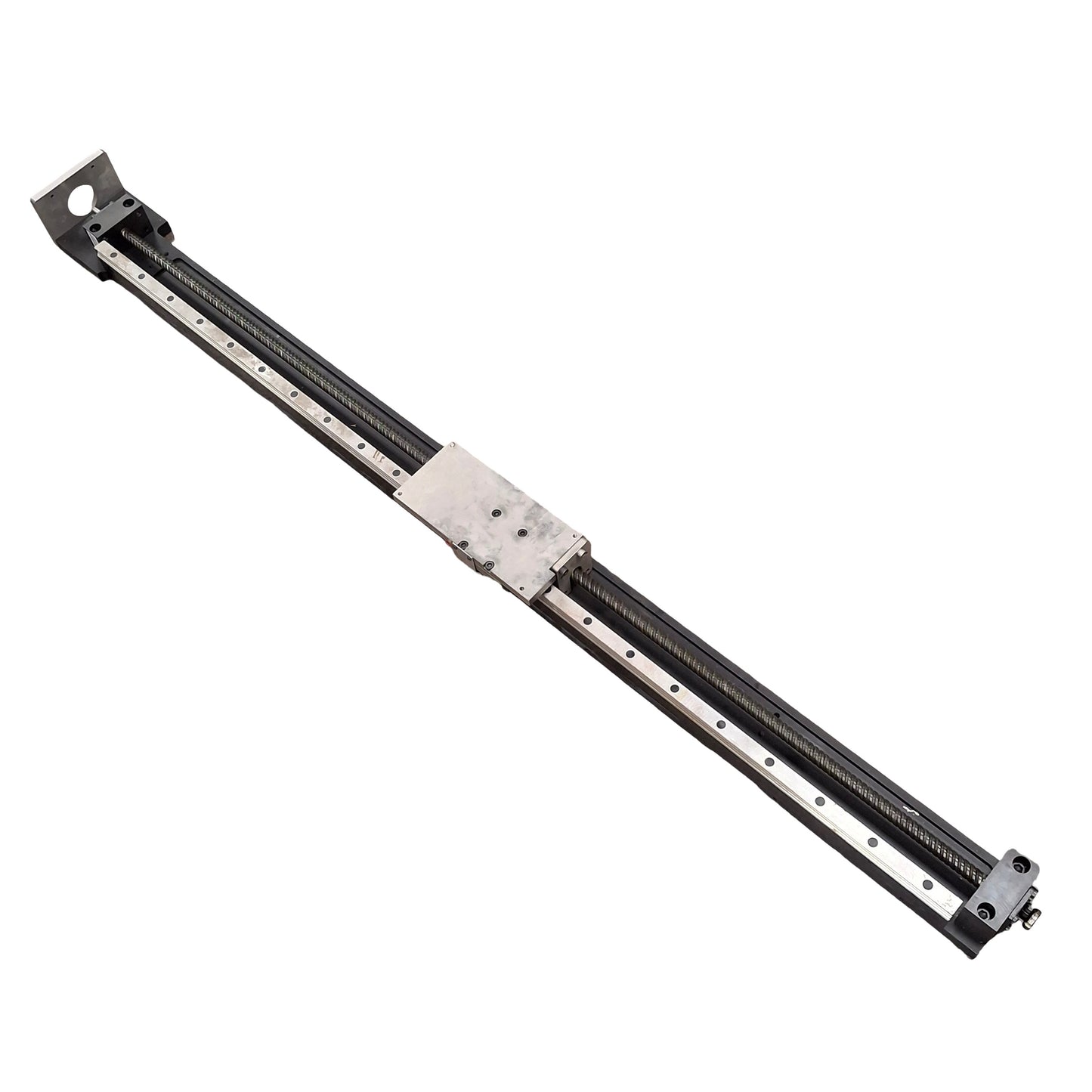 Used Thomson Saginaw Ball Screw Position Linear Actuator 47in Stroke 1in Lead NEMA34
