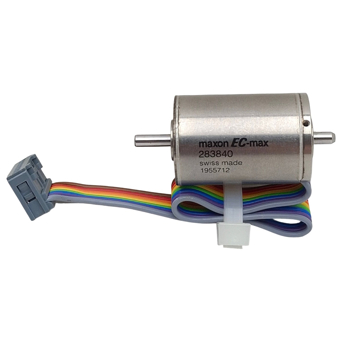 Used Maxon 283840 EC-Max Brushless DC Motor, ø3mm Shaft, 18000rpm, 3.5N, 24VDC