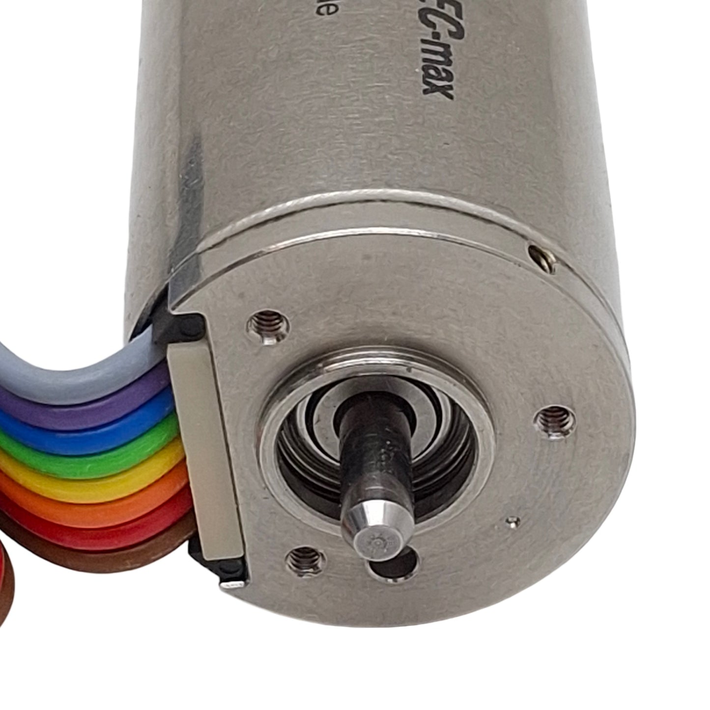 Used Maxon 283840 EC-Max Brushless DC Motor, ø3mm Shaft, 18000rpm, 3.5N, 24VDC