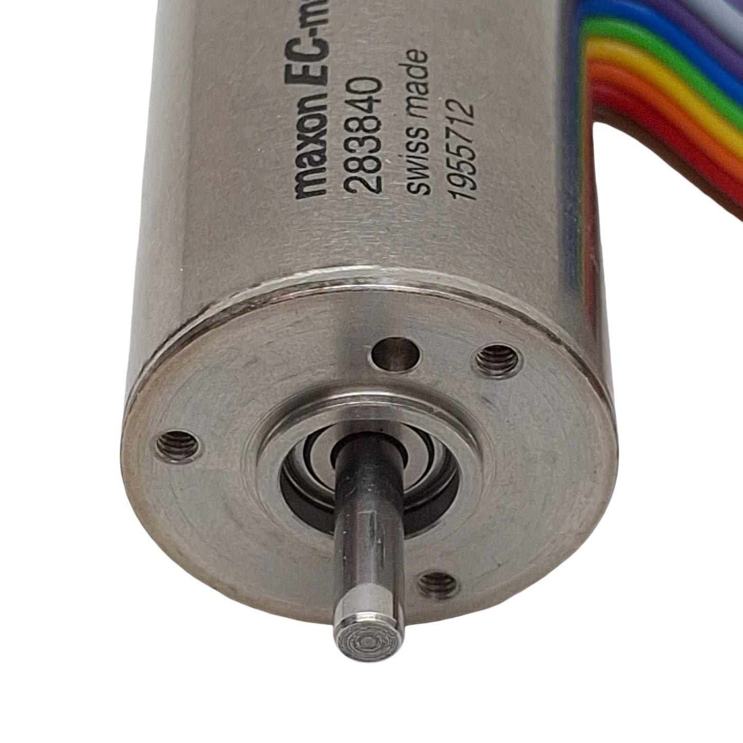 Used Maxon 283840 EC-Max Brushless DC Motor, ø3mm Shaft, 18000rpm, 3.5N, 24VDC
