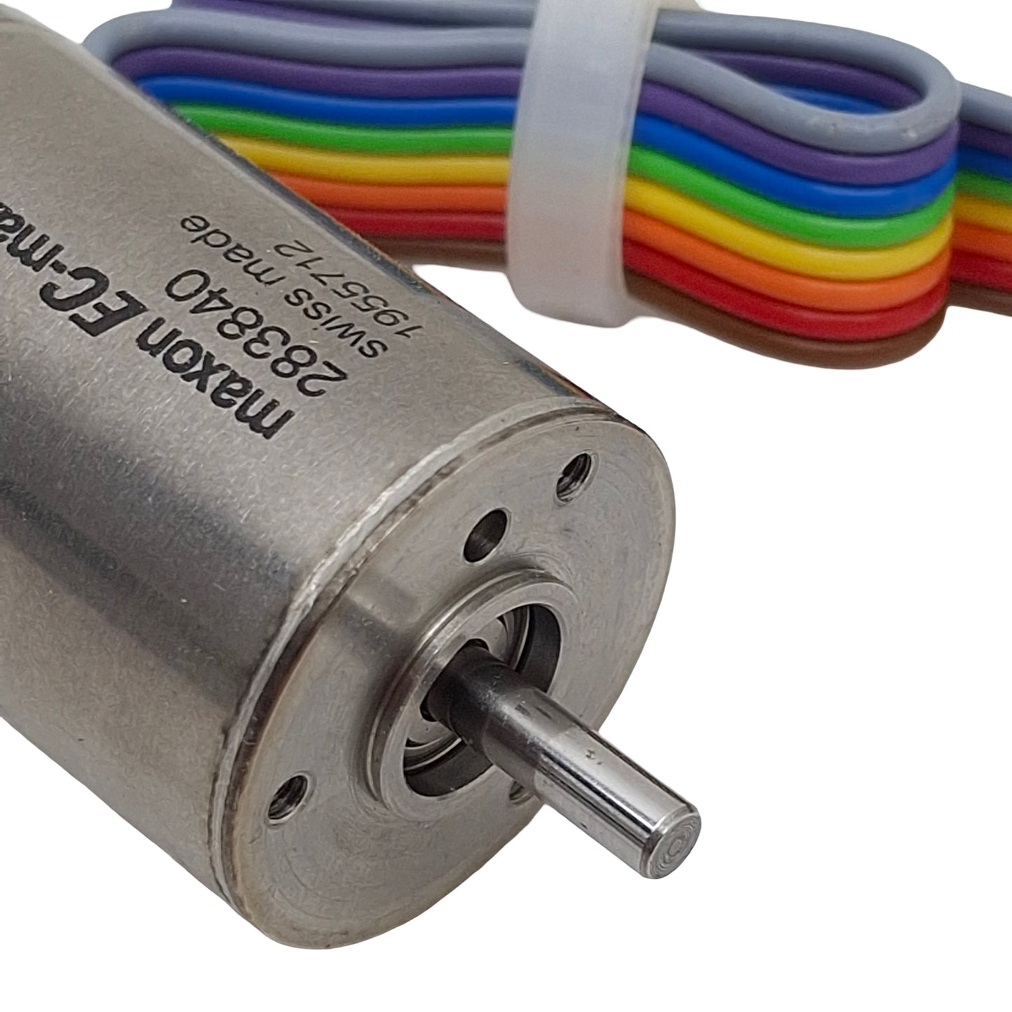 Used Maxon 283840 EC-Max Brushless DC Motor, ø3mm Shaft, 18000rpm, 3.5N, 24VDC