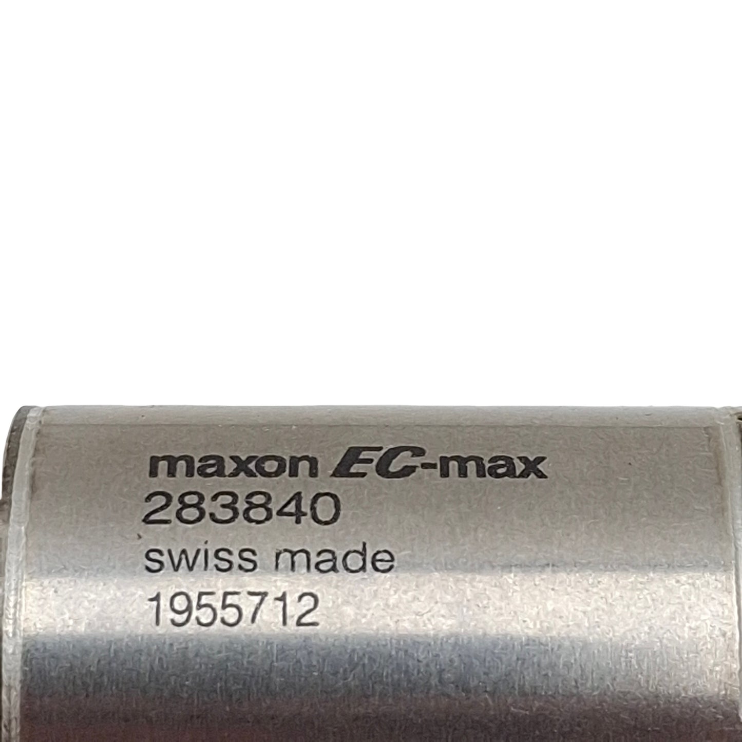 Used Maxon 283840 EC-Max Brushless DC Motor, ø3mm Shaft, 18000rpm, 3.5N, 24VDC