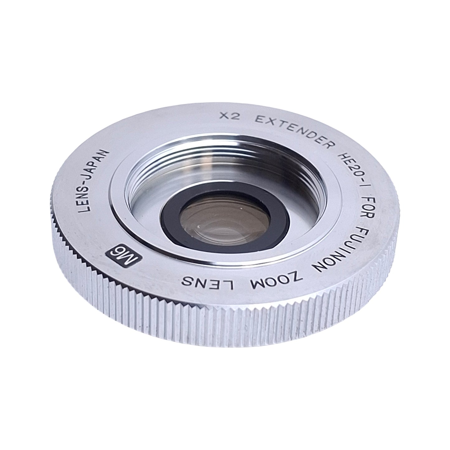 Used Fujinon HE20-1 X2 Extender Accessory 2.0X For Zoom C-Mount 25mm Dia CCTV Lens