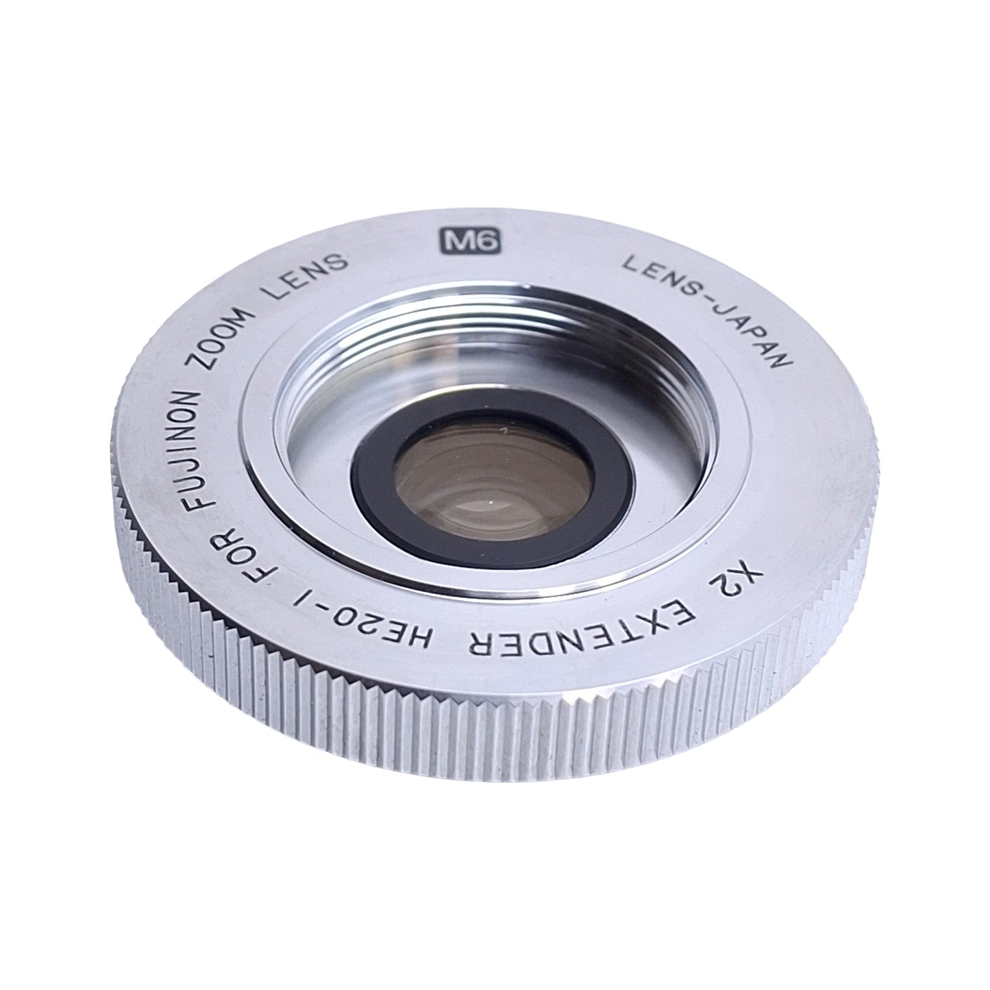 Used Fujinon HE20-1 X2 Extender Accessory 2.0X For Zoom C-Mount 25mm Dia CCTV Lens
