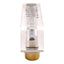 Used King Instrument 75201102C11 Acrylic Tube Flow Meter, 0-60SCFH, 100psi, 1/4in NPT