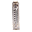 Used King Instrument 75201102C11 Acrylic Tube Flow Meter, 0-60SCFH, 100psi, 1/4in NPT