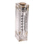 Used King Instrument 75201102C11 Acrylic Tube Flow Meter, 0-60SCFH, 100psi, 1/4in NPT