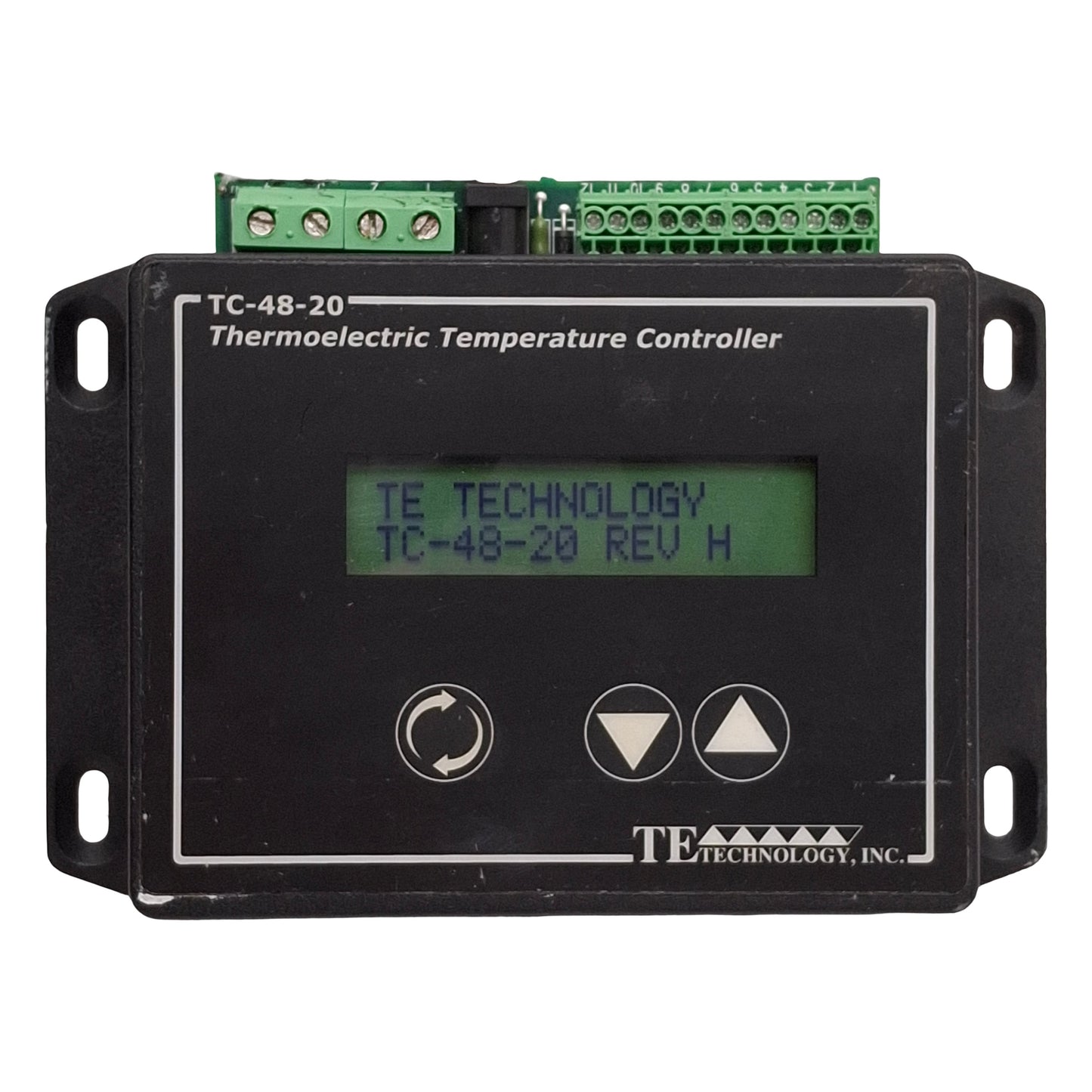 Used TE TC-48-20 Thermoelectric Temperature Controller, -20°C to +100°C, 9-48VDC