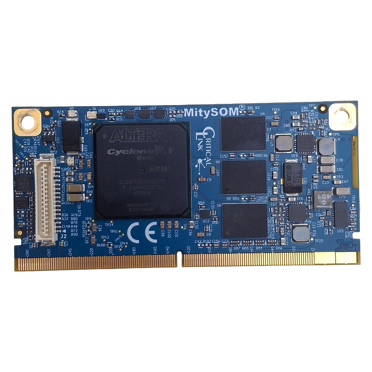 Used Critical Link 5CSX-H6-4YA-RI MitySOM Cyclone V SX FPGA SOM, 800MHz, 1GB RAM