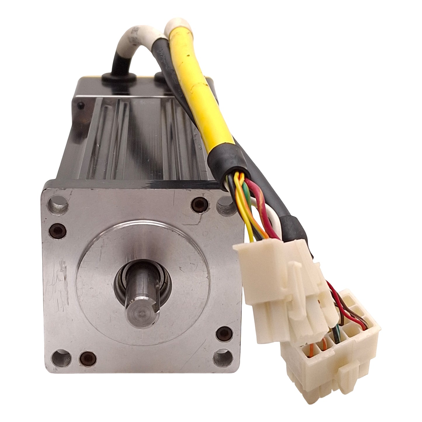 Used Parker SM232AE-KLCB Servo Motor 0.502kW 340VDC Bus 7500rpm, 24VDC Brake, NEMA 23